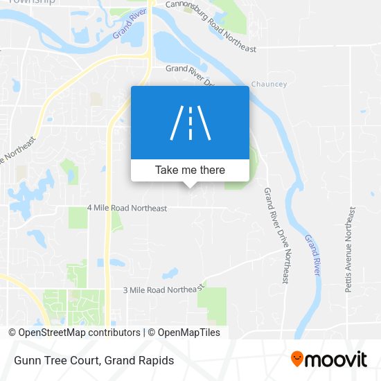 Gunn Tree Court map