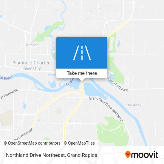 Northland Drive Northeast map