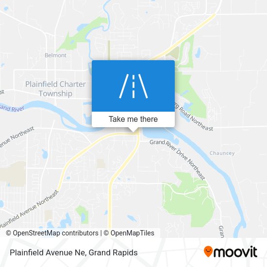Mapa de Plainfield Avenue Ne