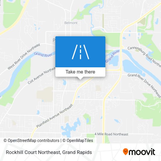 Rockhill Court Northeast map
