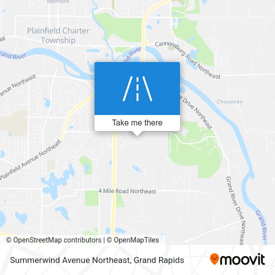 Mapa de Summerwind Avenue Northeast