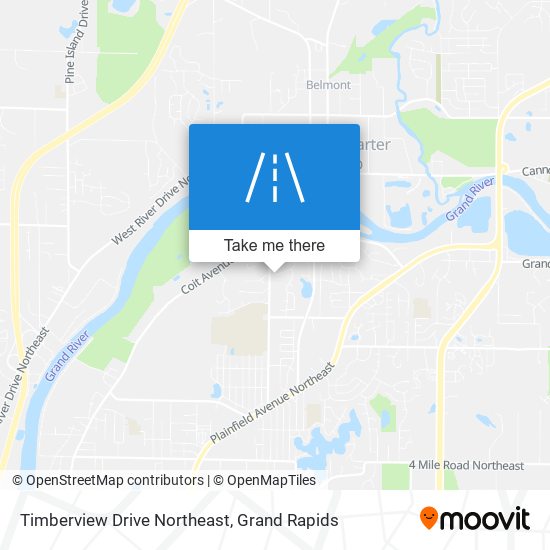 Mapa de Timberview Drive Northeast