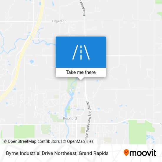 Byrne Industrial Drive Northeast map