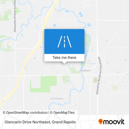 Mapa de Glencarin Drive Northeast
