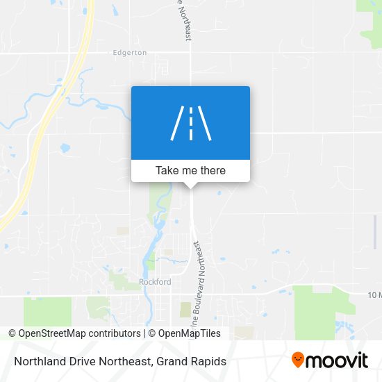 Mapa de Northland Drive Northeast