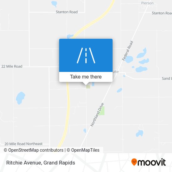Mapa de Ritchie Avenue