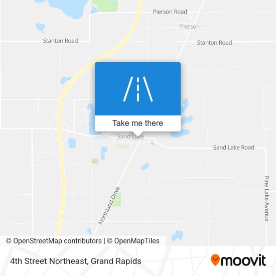 Mapa de 4th Street Northeast