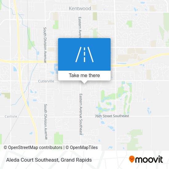 Aleda Court Southeast map