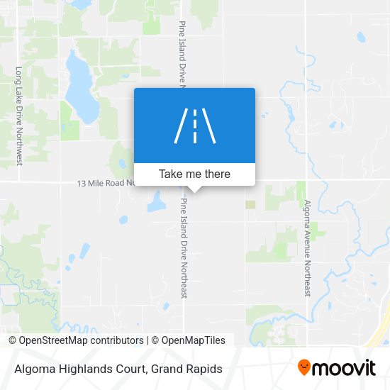 Algoma Highlands Court map