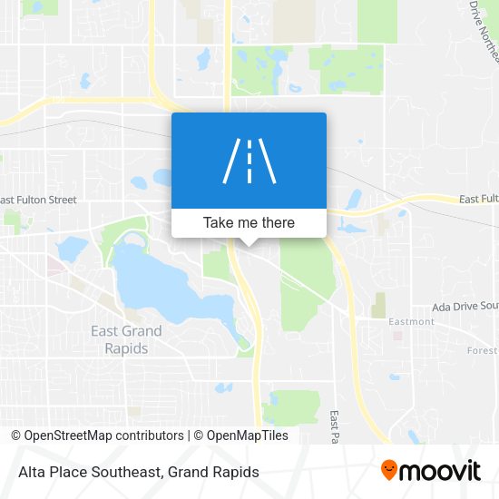 Alta Place Southeast map