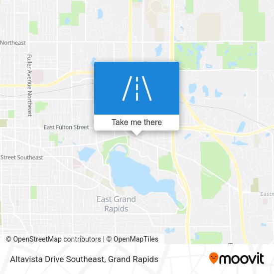 Mapa de Altavista Drive Southeast