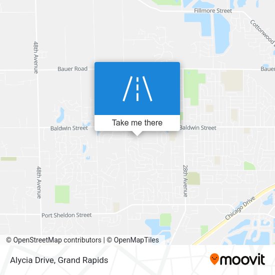 Mapa de Alycia Drive