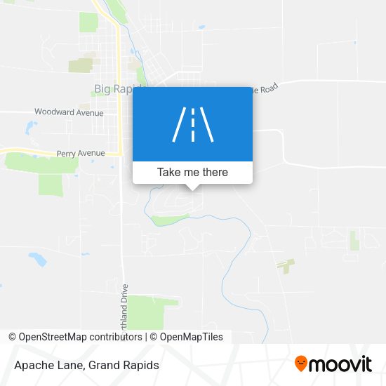 Mapa de Apache Lane