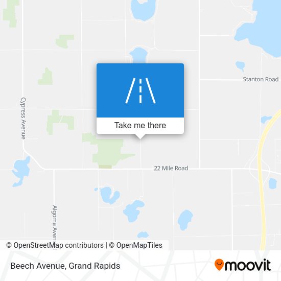 Mapa de Beech Avenue