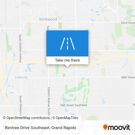 Mapa de Bentree Drive Southeast