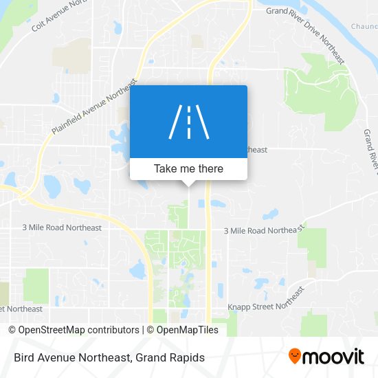 Mapa de Bird Avenue Northeast