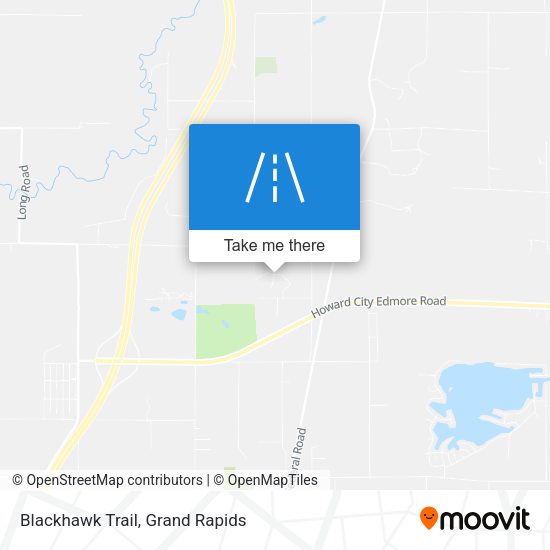 Mapa de Blackhawk Trail