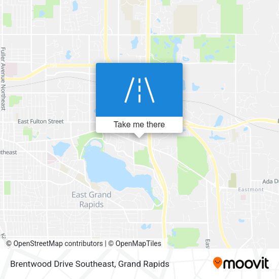 Mapa de Brentwood Drive Southeast