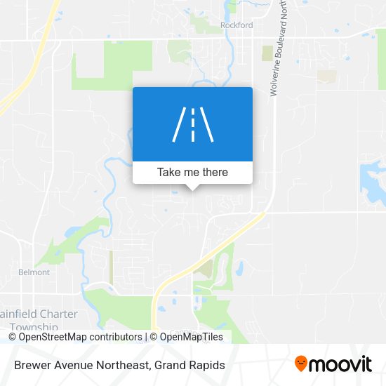 Mapa de Brewer Avenue Northeast