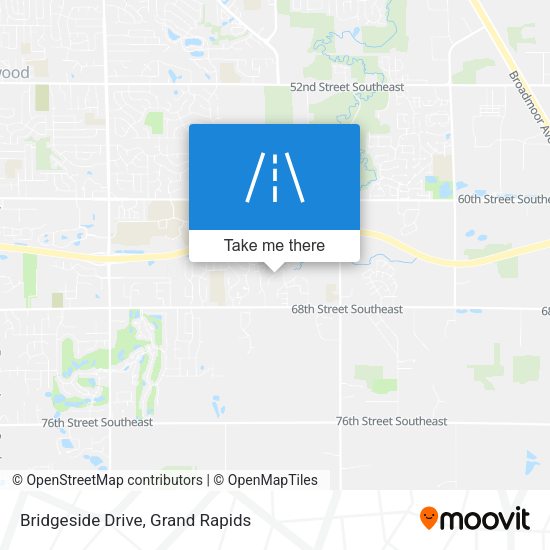 Mapa de Bridgeside Drive