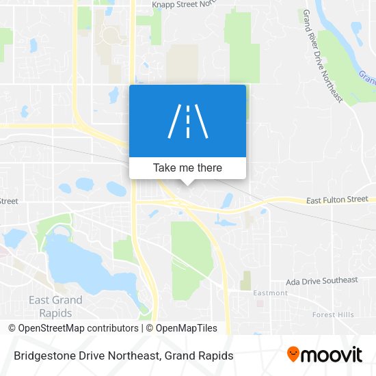 Mapa de Bridgestone Drive Northeast