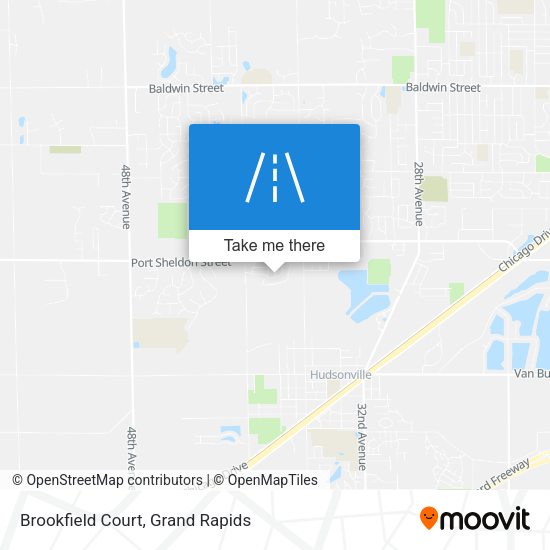 Brookfield Court map