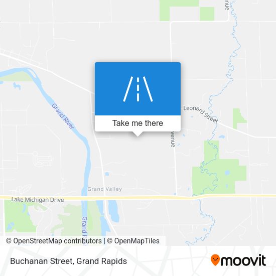 Buchanan Street map