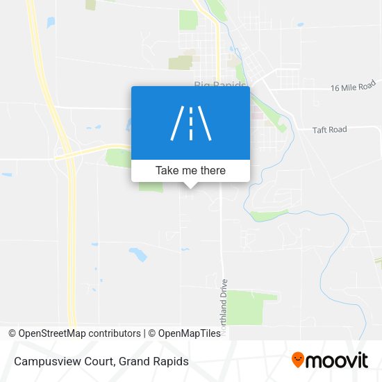 Campusview Court map