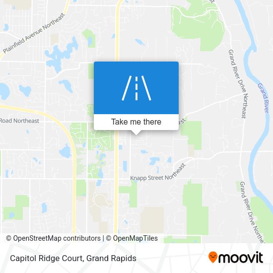 Capitol Ridge Court map