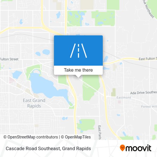 Mapa de Cascade Road Southeast