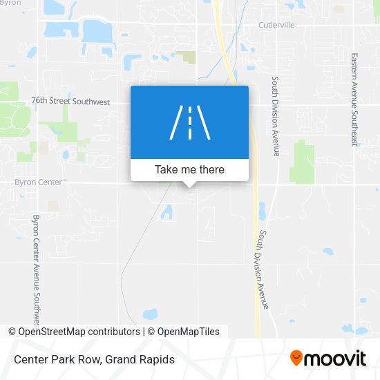 Center Park Row map