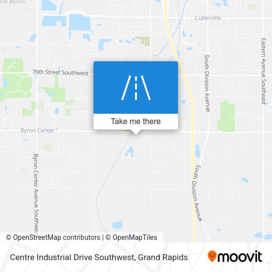 Mapa de Centre Industrial Drive Southwest