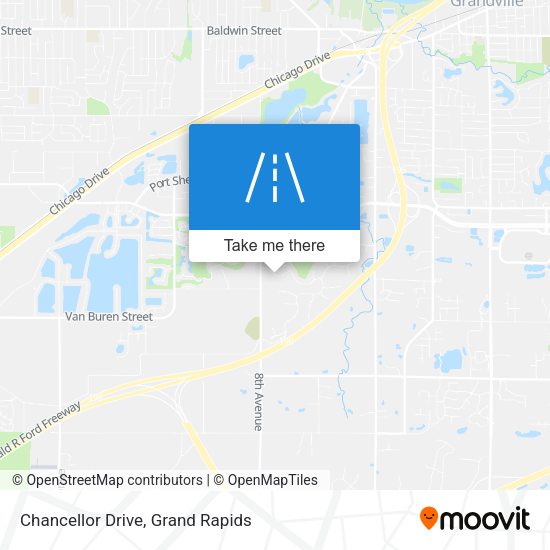 Chancellor Drive map