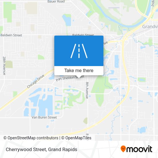 Cherrywood Street map