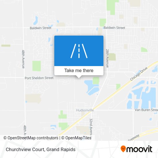 Mapa de Churchview Court