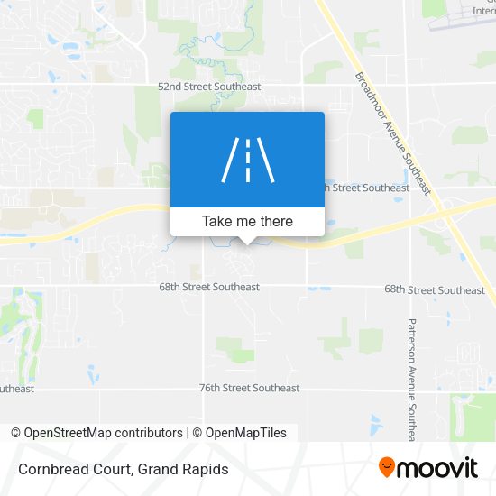 Cornbread Court map