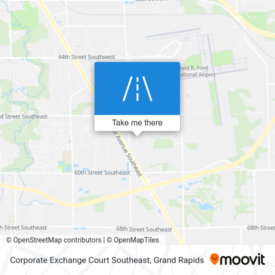 Corporate Exchange Court Southeast map