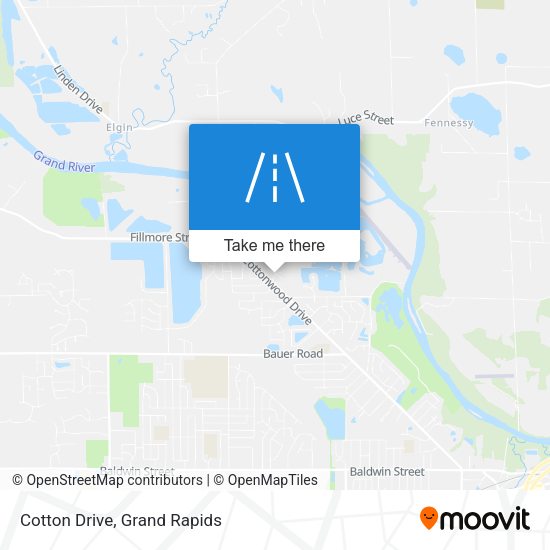 Mapa de Cotton Drive
