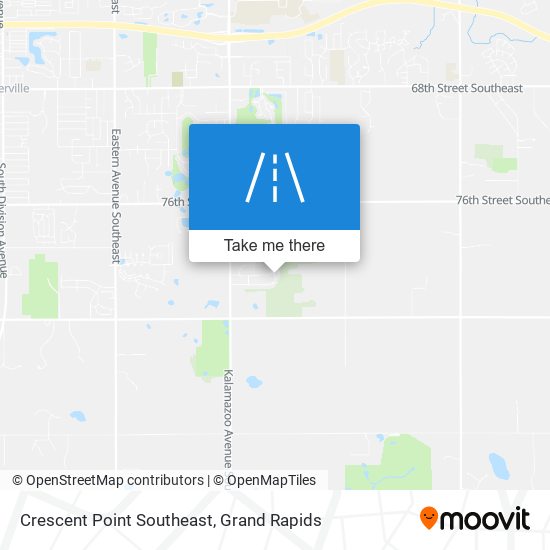 Crescent Point Southeast map