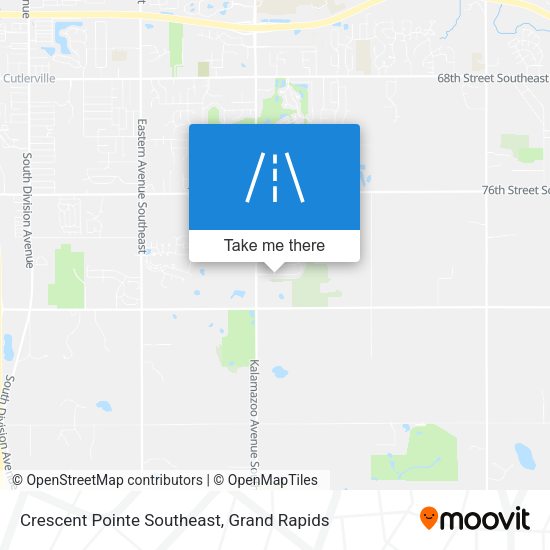 Mapa de Crescent Pointe Southeast