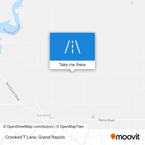 Mapa de Crooked T Lane