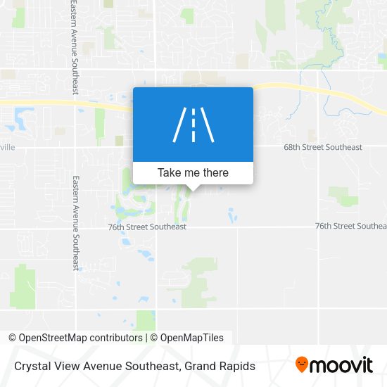 Crystal View Avenue Southeast map