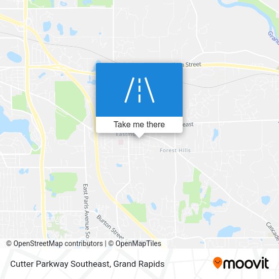 Mapa de Cutter Parkway Southeast