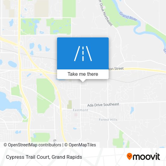 Mapa de Cypress Trail Court
