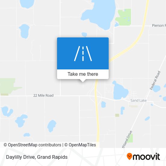 Daylilly Drive map