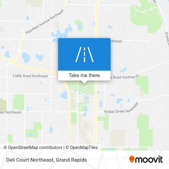 Mapa de Deli Court Northeast