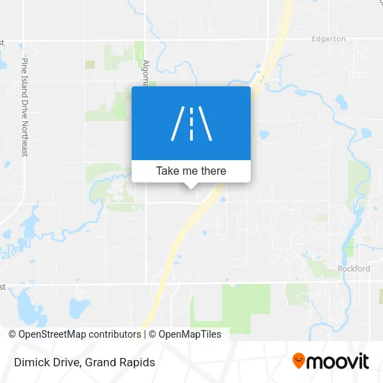 Dimick Drive map