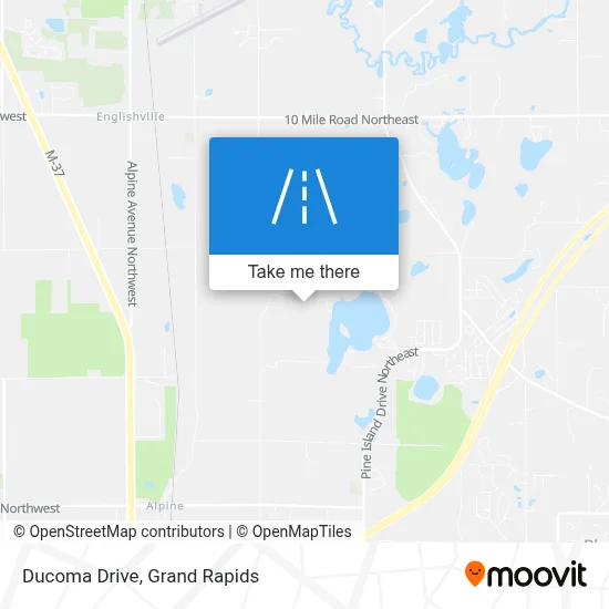 Ducoma Drive map