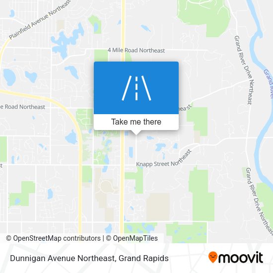 Dunnigan Avenue Northeast map