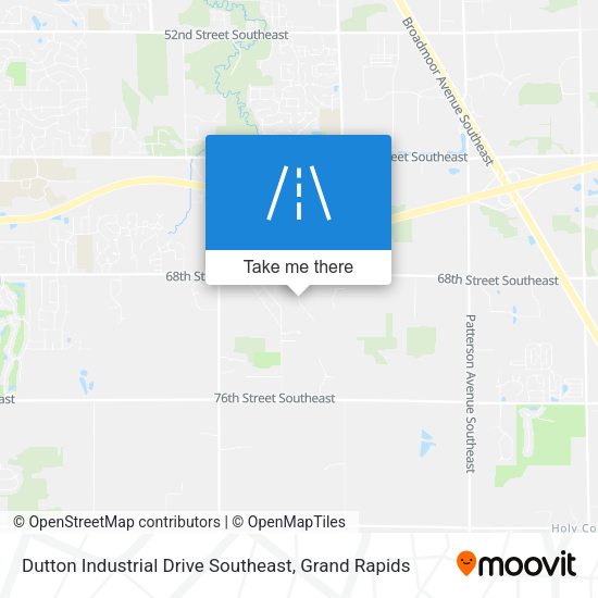 Mapa de Dutton Industrial Drive Southeast